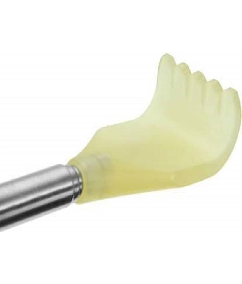 DustNshine Adjustable Portable Extendable Back Scratcher Massage Stick (1 Pcs Multi Color) view 2
