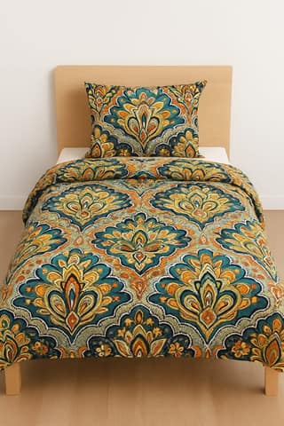 Quirky Home Classic Collection Single Bedsheet with Pillow Cover