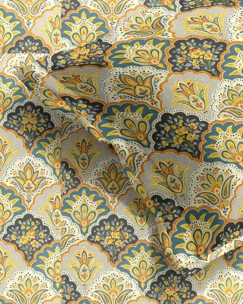 Quirky Home Classic Collection Single Bedsheet with Pillow Cover view 2