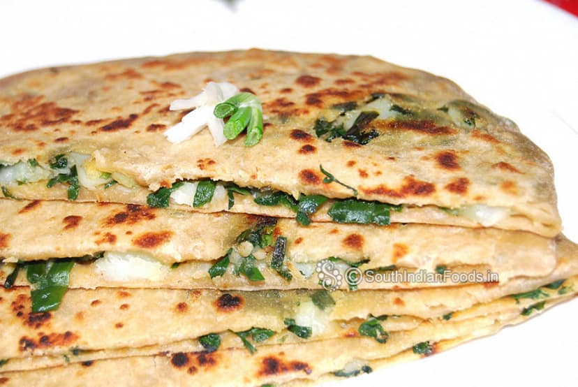 Aloo pyaz parantha