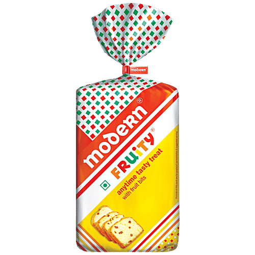 MODERN Fruity Bread - Tasty Treat With Fruit Bits, 200 g