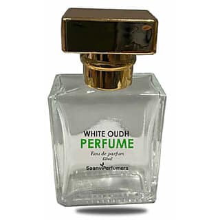 Saanvi Perfumers White Oudh Perfume Spray Long Lasting Fragrance Eau de Parfum - 50 ml (For Men Women)