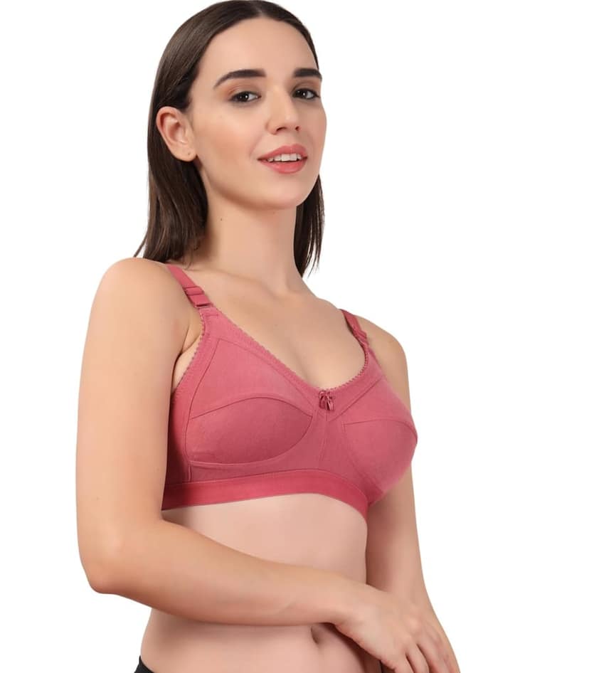 ADORNSTAR Women's Cotton Non-Padded Full Coverage Bra view 6