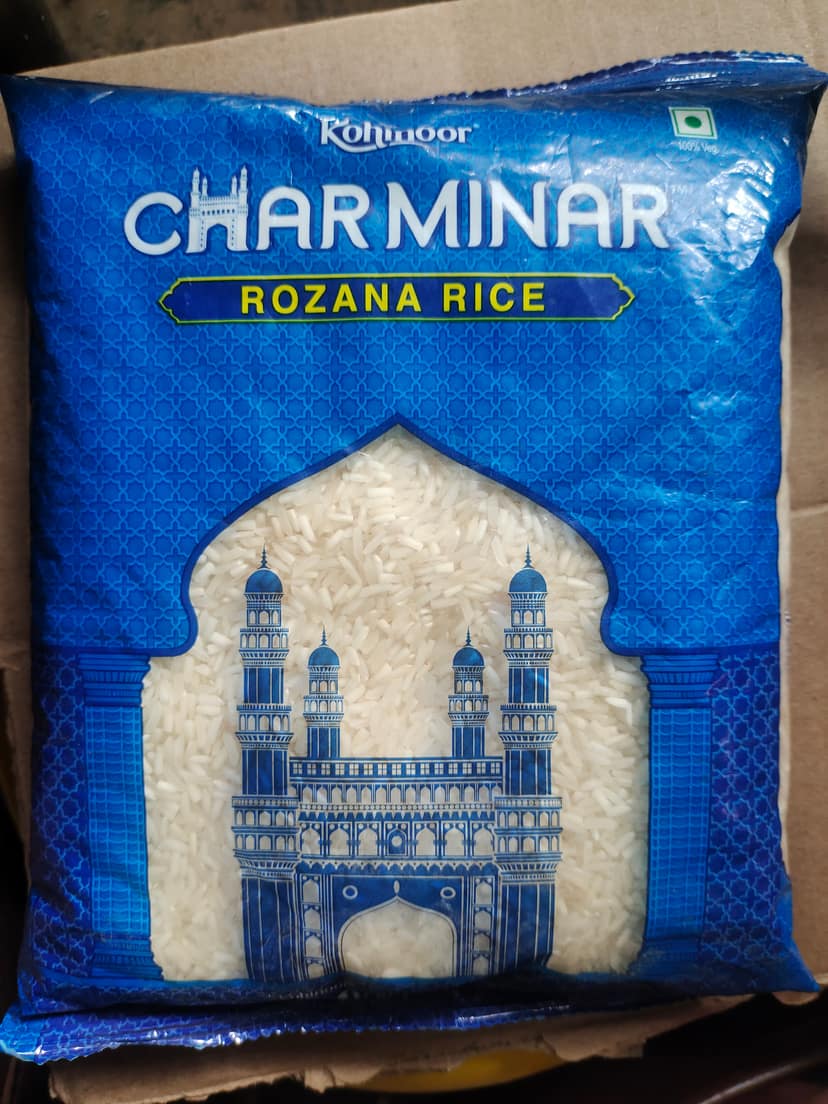 Kohinoor charminar rozana rice