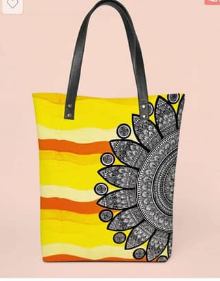 Lychee bags Printed Canvas Tote Bag