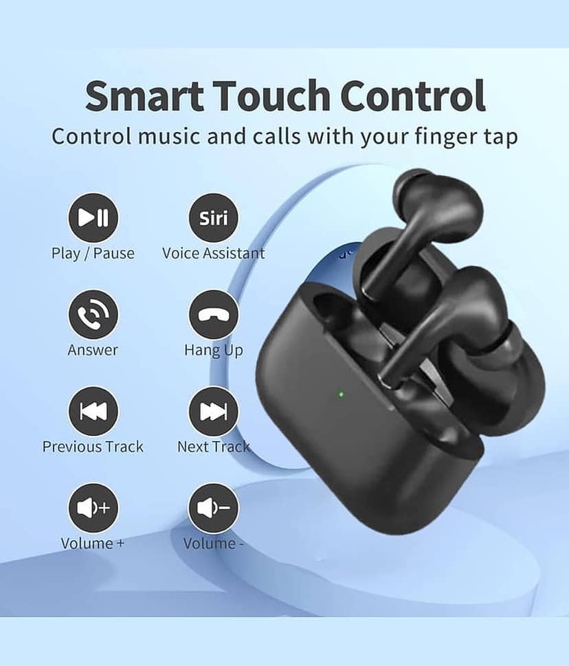 Shop To Shop premium earbuds In Ear TWS Black view 2