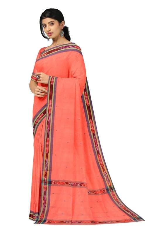 APCO Handloom (A Andhra Pradesh Govt Emporium)- Women's Traditional Pure Handloom Dulla Cotton Saree | DL0010 view 2