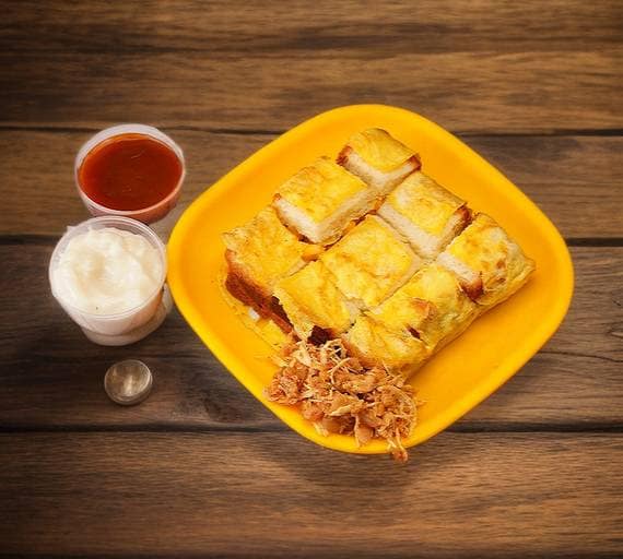 Chicken Bread Omlete