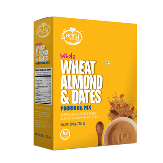 Whole Wheat Almond Date Porridge Mix