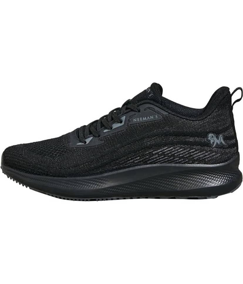 Neemans Dhashing Walker Black Men's Lifestyle Shoes view 3