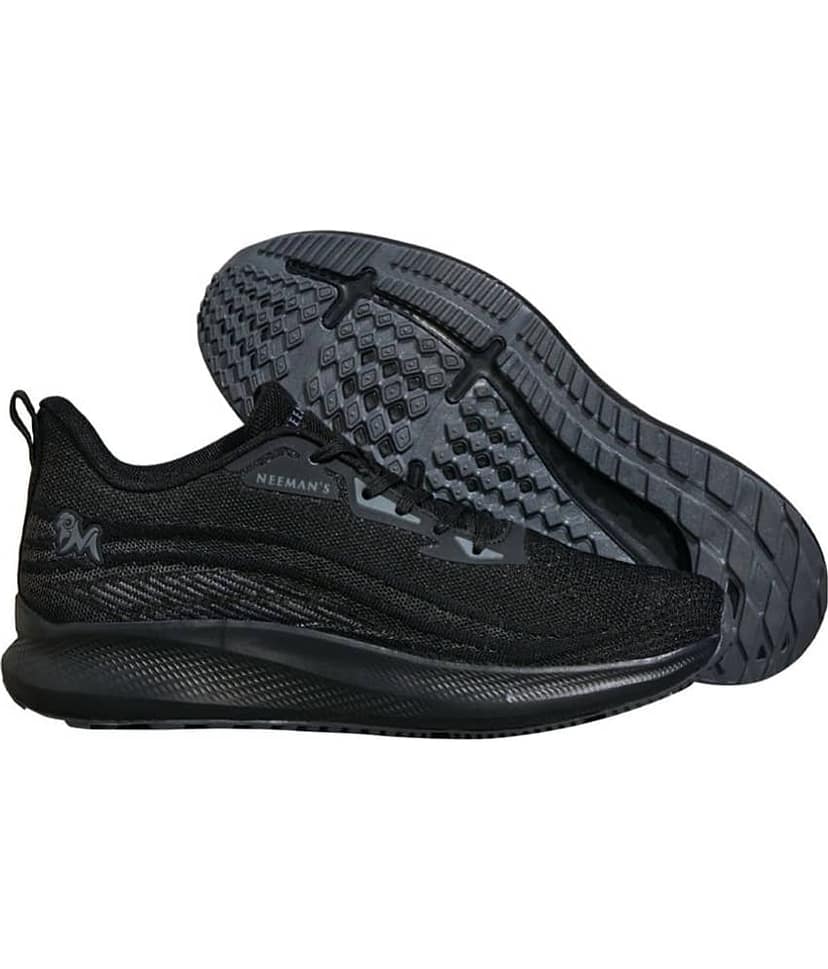 Neemans Dhashing Walker Black Men's Lifestyle Shoes view 4