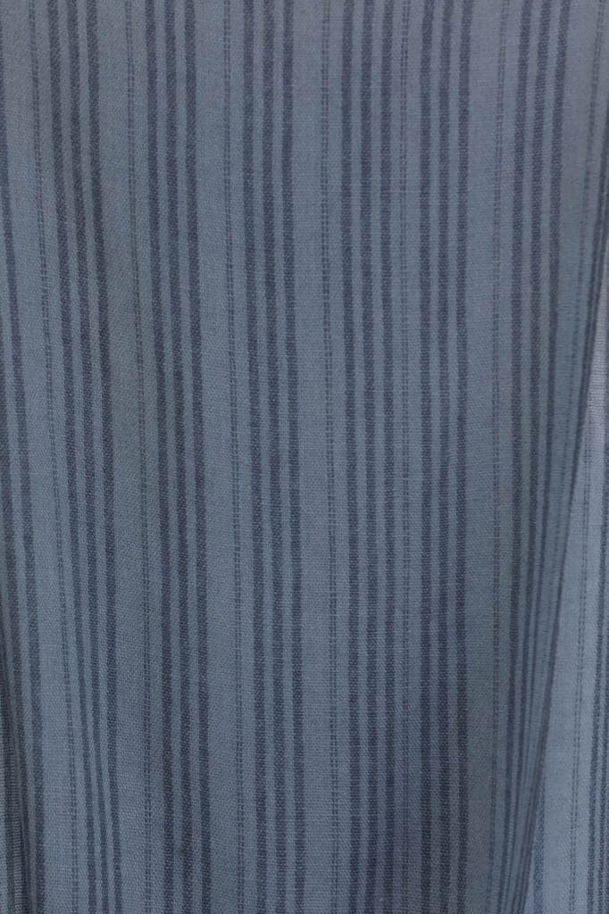 Gray Scarf from Nepal with Woven Stripes view 4