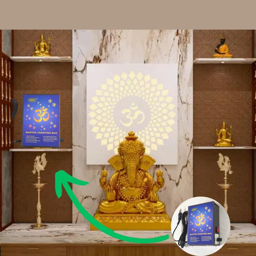 MEPS Mantra Chanting Box Gayatri mantra, Gayatri Mantra,Maha Mrityunjaya ,Dhanvantari like 9 Mantra Chanting view 5