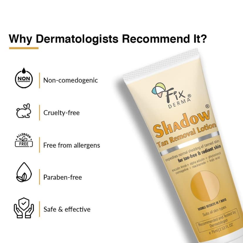 Fixderma Shadow Tan Removal Lotion view 4