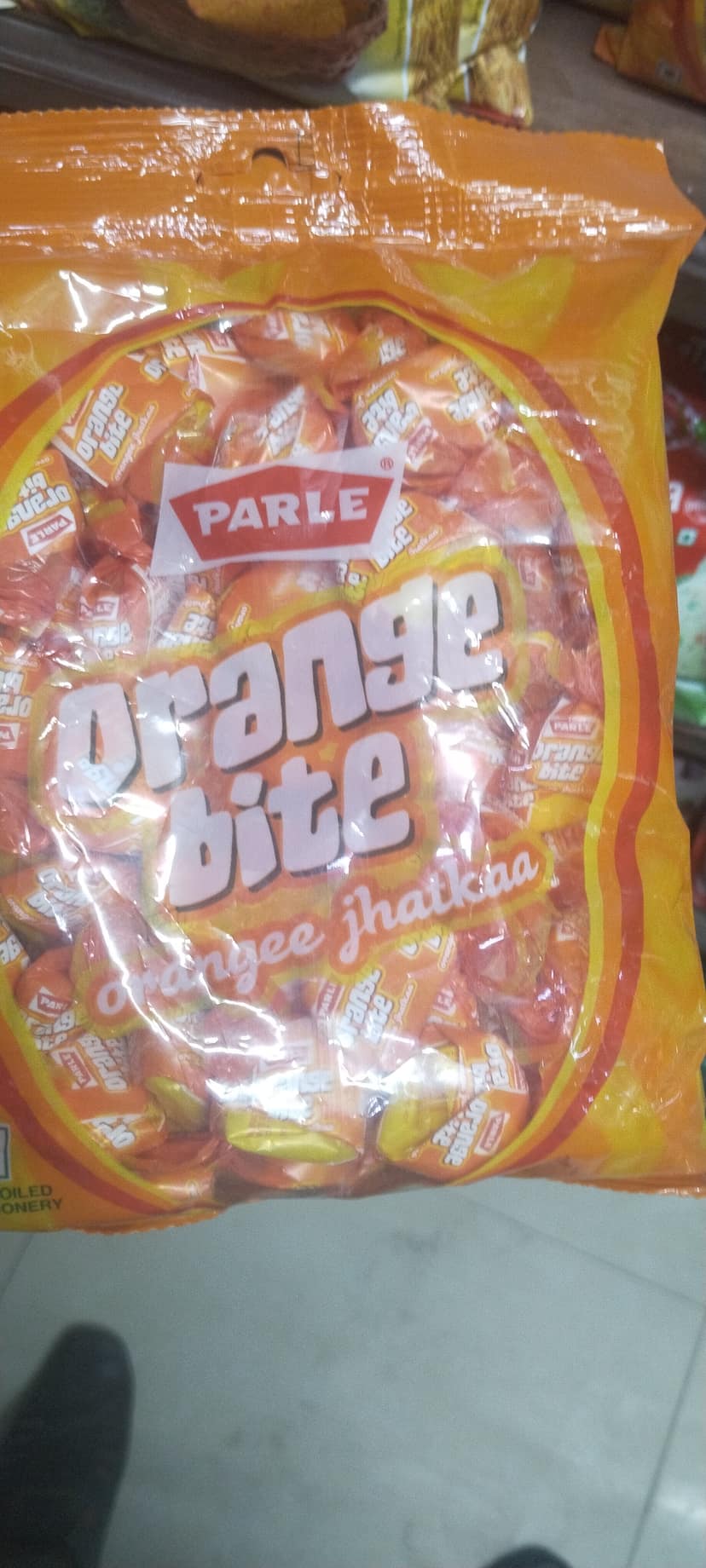 Parle orange bite