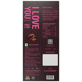 Amul I Love You Fruit N Nut Chocolate, 150 G