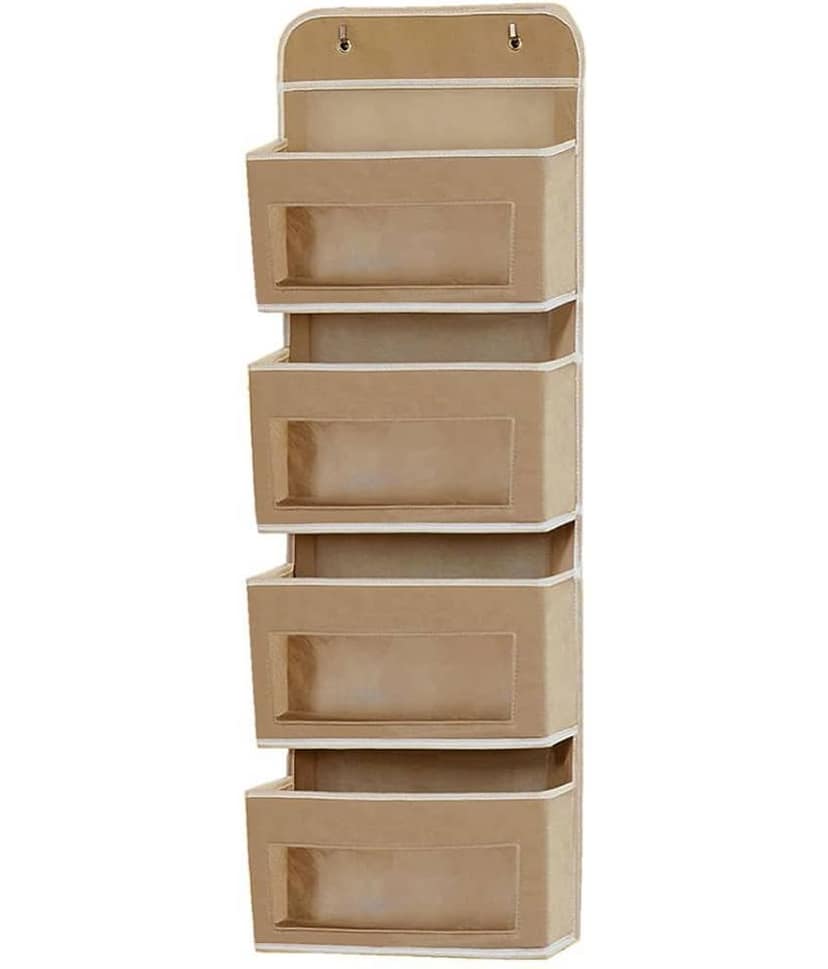 PrettyKrafts Door Hanging Beige - Pack of 1