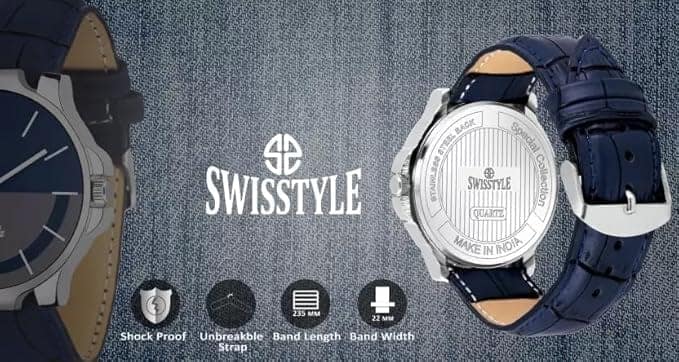 Analog DIAL Strap Watch for Men view 3