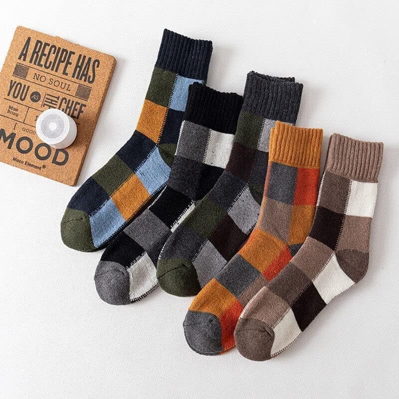 Sockscarving Pack of 5 Ankle Length Socks, Checkmate Edition, Made With Durable & Breathable Cotton, Free Size, Suitable for all Season, Soft & Breathable, Daily Use view 2