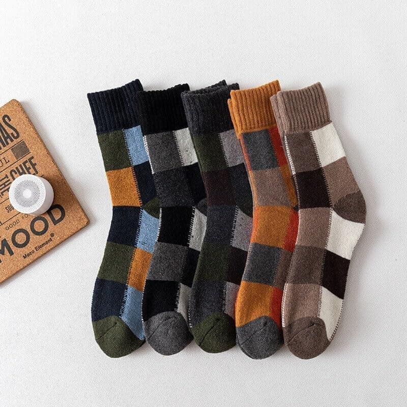 Sockscarving Pack of 5 Ankle Length Socks, Checkmate Edition, Made With Durable & Breathable Cotton, Free Size, Suitable for all Season, Soft & Breathable, Daily Use view 5