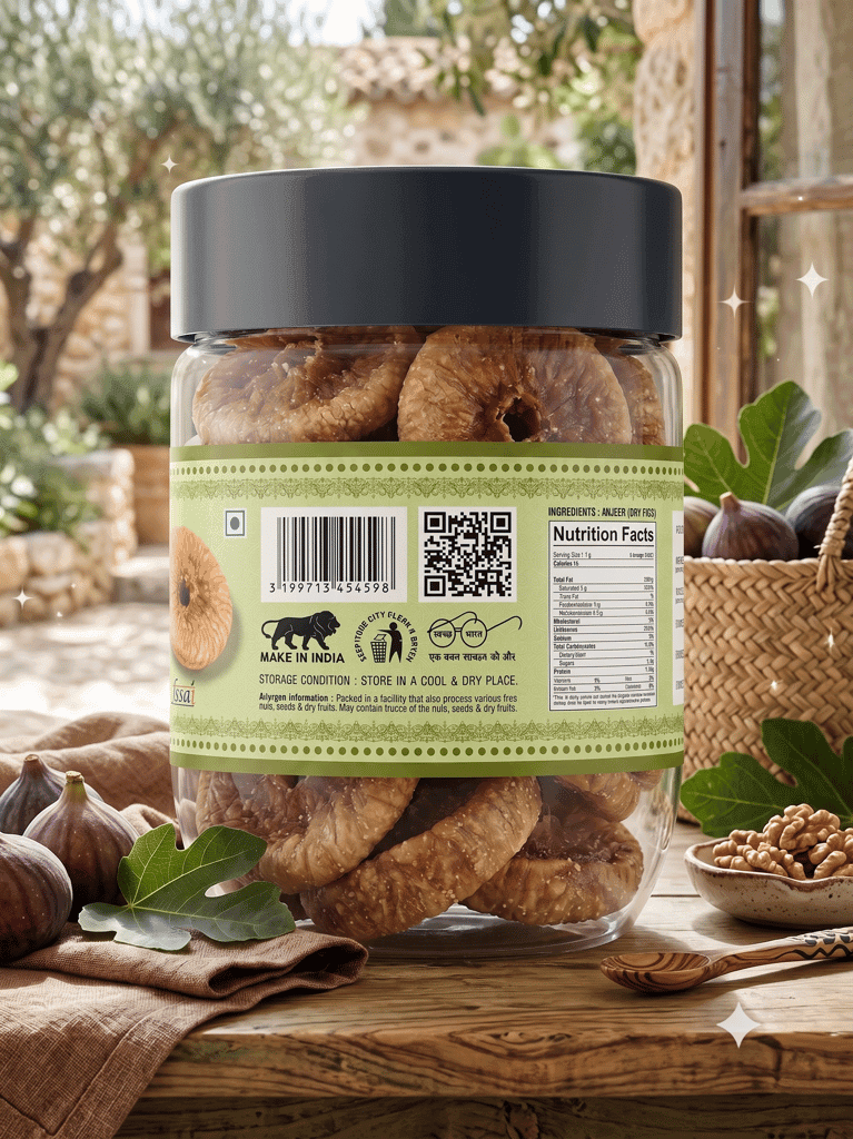 Premium Afghan Dried Figs | Natural Sweetness & Chewy | 250g view 7