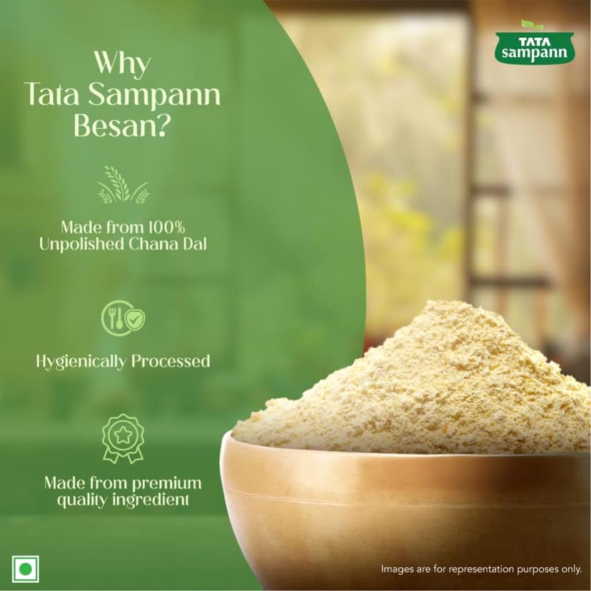 Tata Sampann Besan 1 Kg view 3