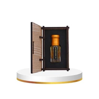 alNaqi Shahi Sandal 6ml - Original Sandalwood-Attar for Men, Long Lasting Chandan-Itra, Alcohol Free Shahi-Perfume, Premium Woody Scent