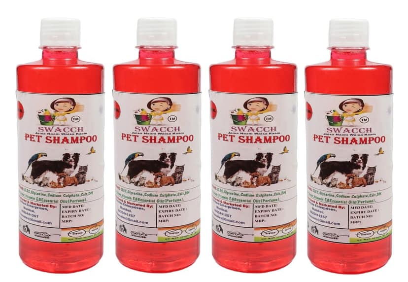 SWACCH PET Shampoo (500ML) (Pack of 4) Jasmine view 2