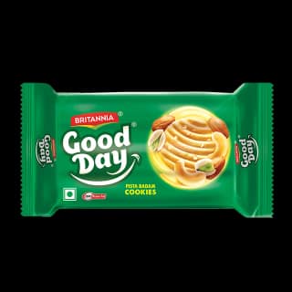 Britannia Good Day Pista Badam Cookies, 200 G Pouch