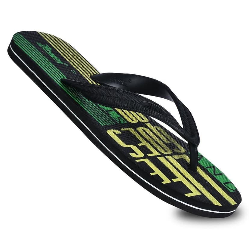 Paragon Green Ultra-Durable & Sleek Everyday Flip Flops for Men | Lightweight, Stylish and Sturdy view 4