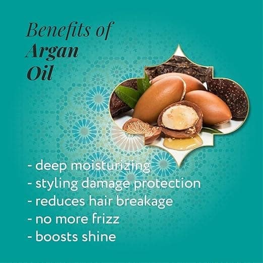 Moroccan Mint Nutri Straight Shampoo | Infused with Argan Oil & Aloe Vera | Straight Hair & Anti-Hair Breakage | Sulfate-Free, Paraben-Free | 250ml view 5