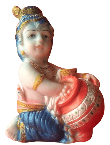 Hindu Idol Venna Krishnudu For Home | Gift Pack | Office Desk