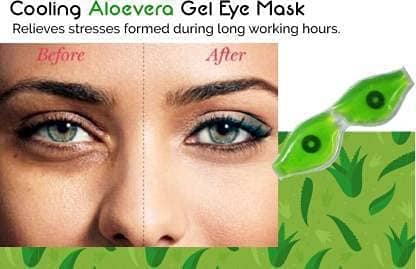Elecsera Aloe Vera Eye Cool Mask for Redness, Puffiness & Dark Circles (10 g) view 2