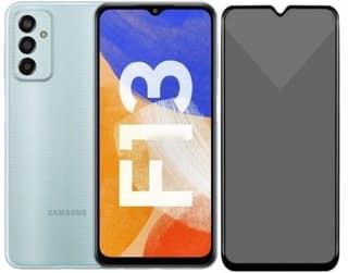 PLUGTECH Advanced Tempered Glass With Anti-Explosion 9H Hardness Edge-To-Edge Coverage Screen Guard for SAMSUNG F13