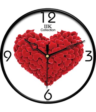 IIK COLLECTION - Circular Analog Wall Clock