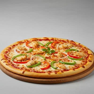 Simple Chicken Pizza