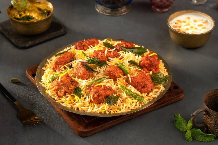 Chicken 65 family bucket biryani (3200ml : serves 6)