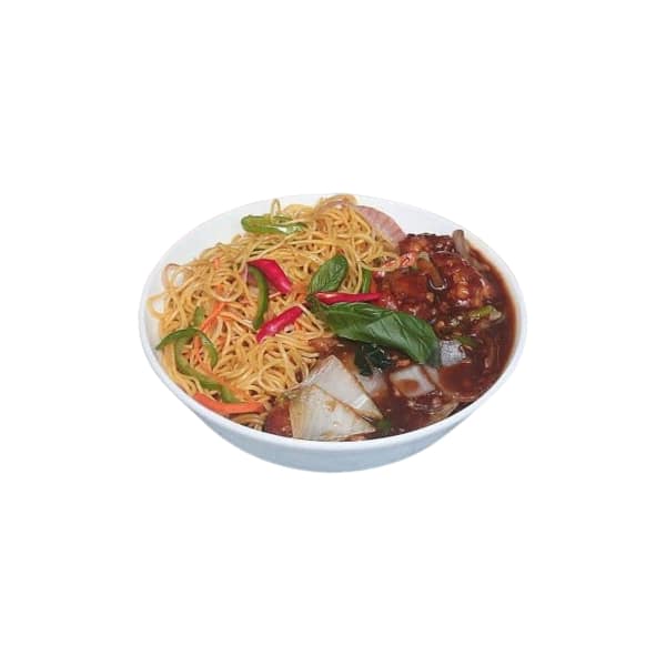 Diced Chicken Schezwan Sauce view 2