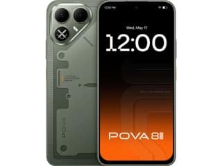Tecno Pova 8 5G Smartphone, 6GB RAM, 128GB Storage - Terminal Green