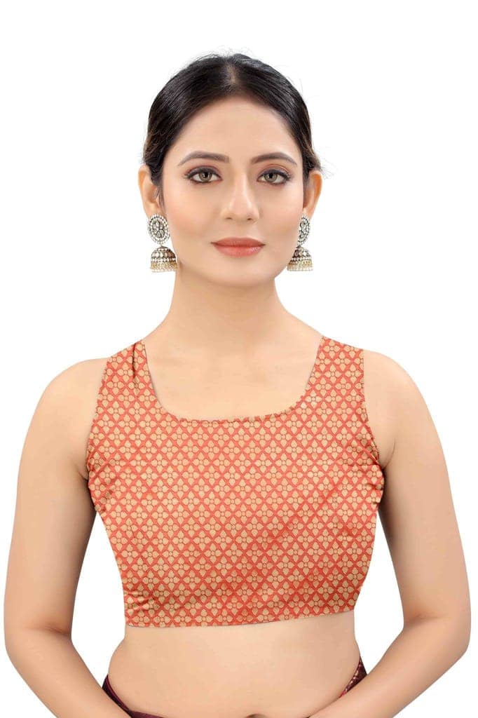 Women's Banarasi Zari Woven Design Saree With Unstiched Blouse Piece view 5