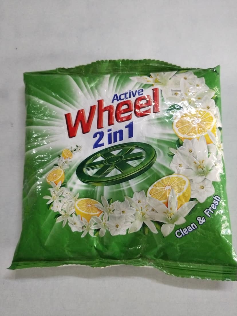 Active wheel lemon 2in1 detergent powder