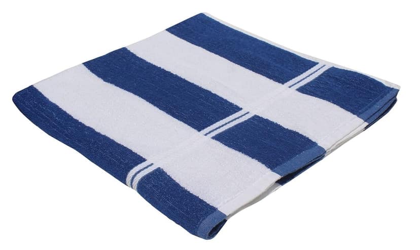 Mandhania Large Beach & Pool Towel - 35"x70", Hotel Quality-Luxuriously Soft, Absorbent & Plush Towel Pack of 1 Navy Blue view 4