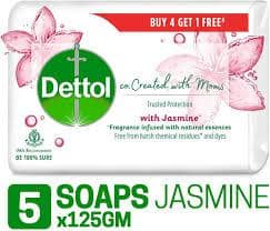 DETTOL SOAP JASMINE SET OF 5 625G
