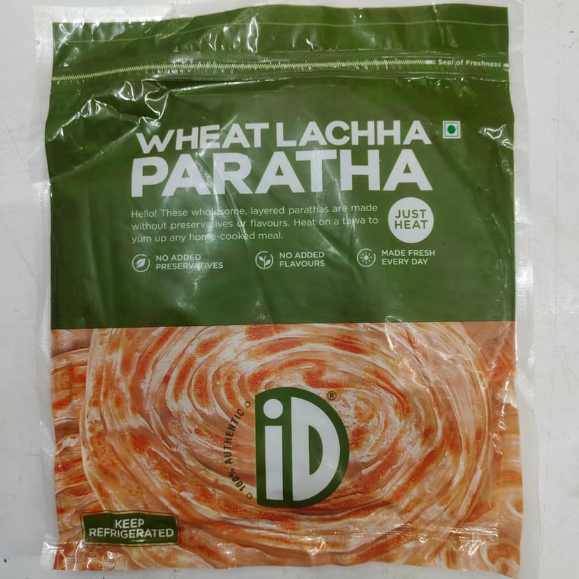 ID wheat lachha Paratha