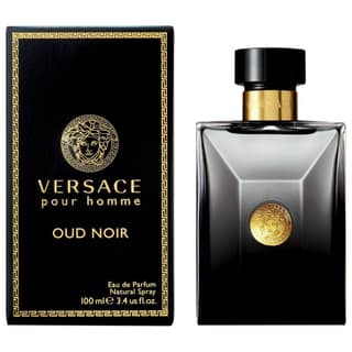 Versace Oud Noir Eau de Parfum for Men 100ml – Premium Fragrance, Bold & Exotic Scent, Luxury Perfume for Men & Women