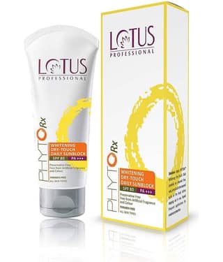 Lotus Professional PhytoRx Whitening Dry-Touch SPF 80 PA+++ 50g