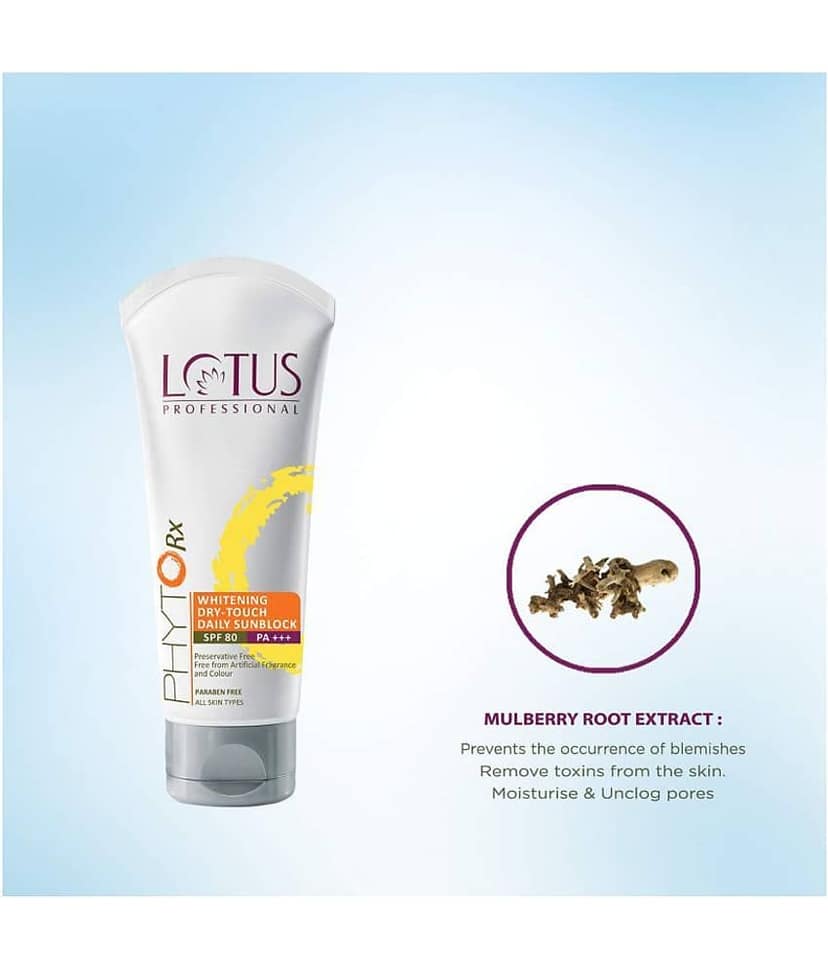 Lotus Professional PhytoRx Whitening Dry-Touch SPF 80 PA+++ 50g view 2