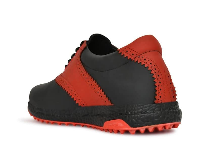 HITCARO Men's Proffessional Leather Golf Shoes | Lace-Up | Waterproof | Comfortable | Breathable view 3