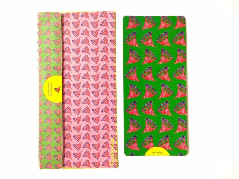 Lakshmi Padam Gift Envelopes and Card - yellow 2 view 2