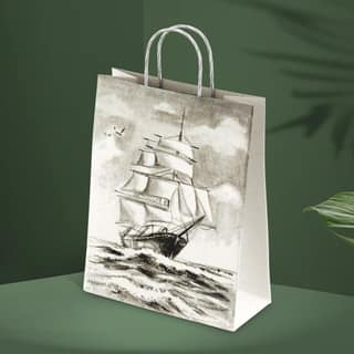 Pencil Shading on Paper Bag Diy Kit by Penkraft